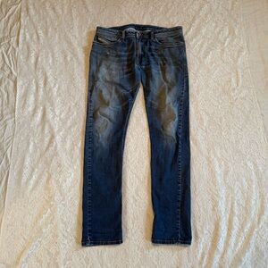 Men’s Diesel Shioner slim skinny light distressed jeans